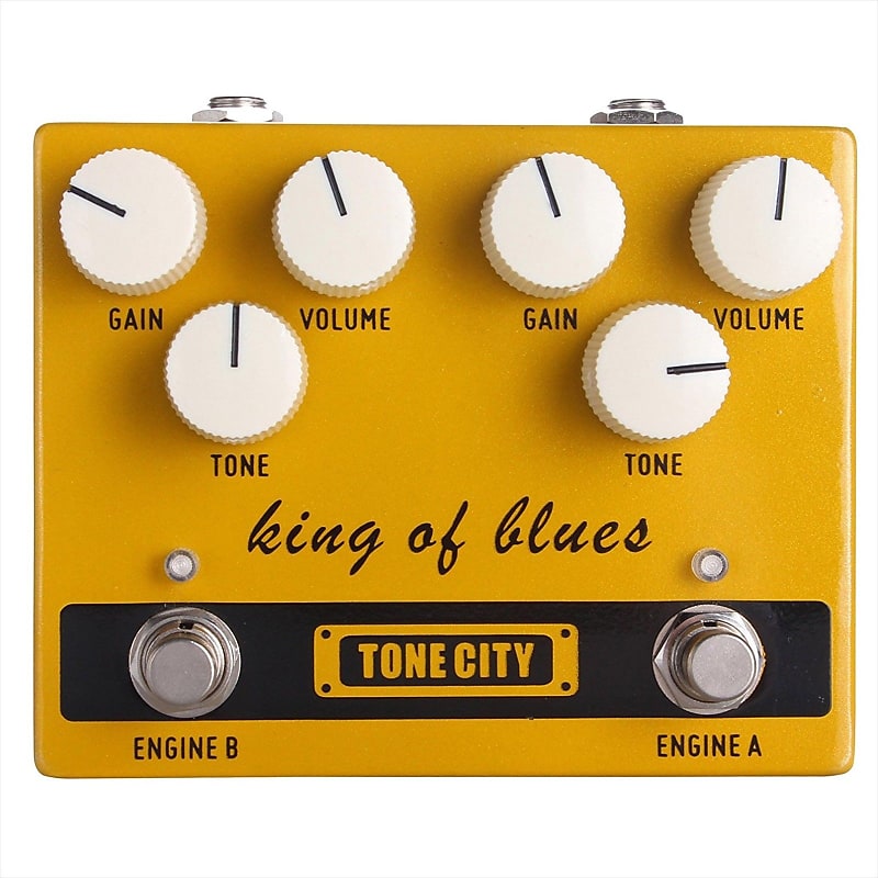 Tone City King Of Blues Overdrive TC-T30 Guitar Effect Pedal True Bypass image 1