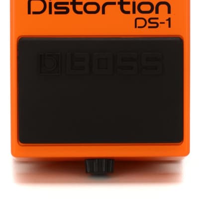 Boss DS-1 Distortion Pedal  Bundle with RapcoHorizon G4-3 Straight to Straight Instrument Cable - 3 foot image 2