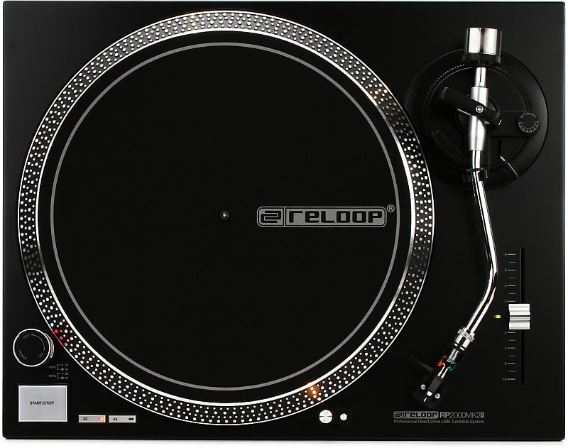 Reloop RP2000 mk2 Direct Drive Turntable Reverb