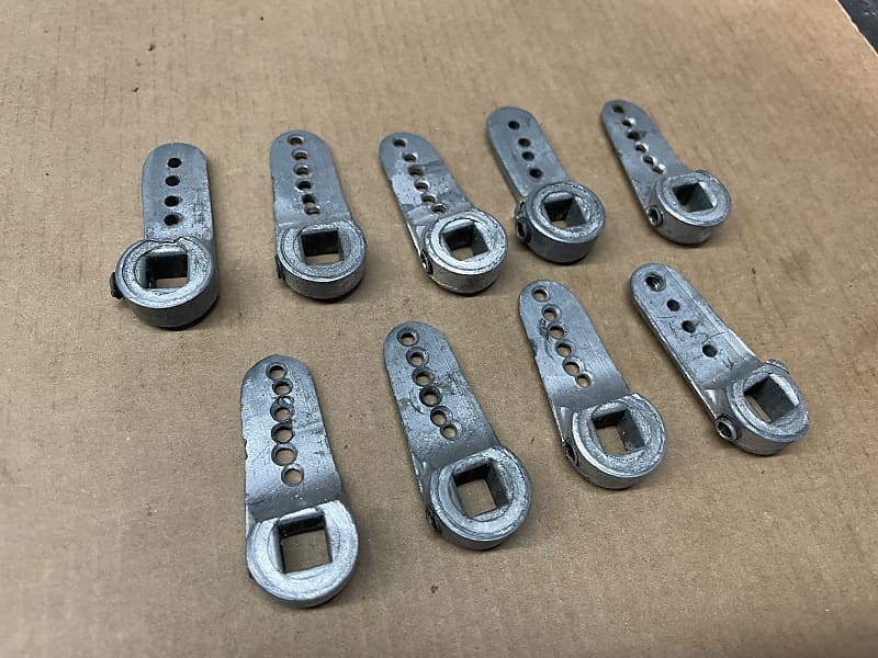 Pedal Steel Guitar Square Shaft Bell Crank Parts x9 | Reverb