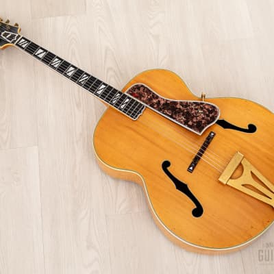 1939 Gibson Super 400 Pre-War Vintage Archtop Acoustic Guitar Blonde w/ Case image 14
