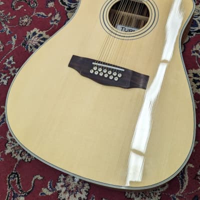 Turner 40CE 12-String Dreadnought Electro Acoustic Guitar image 3