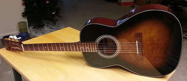 Takamine F005 TBS 2001 Tobacco Sunburst | Reverb