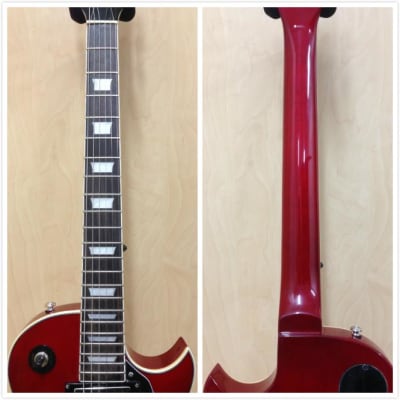 Haze 239 CS Semi-Hollow Body Electric Guitar,Cherry Sunburst+Free Gig Bag,Picks image 6