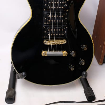 1970s Aims Les Paul Custom Gibson 3 pickup Maple Fretboard  Rare Japan LP image 2