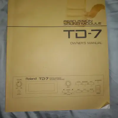 Roland TD-7 1992 tan image 2
