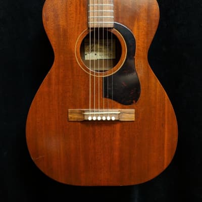 1959 (60) Guild  M-20  Ghost Label Acoustic Guitar with Crocodile Case image 2
