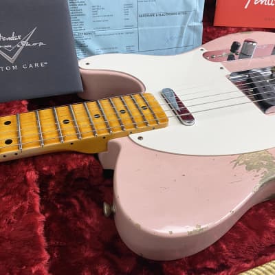 Fender Telecaster 54 Relic Custom Shop 2018 Shell pink image 7