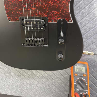 Harley Benton TE-20HH SkunkWerx Best Seller FretWerx In USA Fret Dress and Setup Included! Satin Black image 24