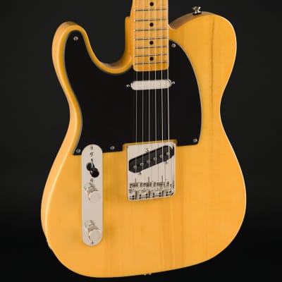 Squier Classic Vibe '50s Telecaster Left-Handed, Maple Fingerboard in Butterscotch Blonde image 2
