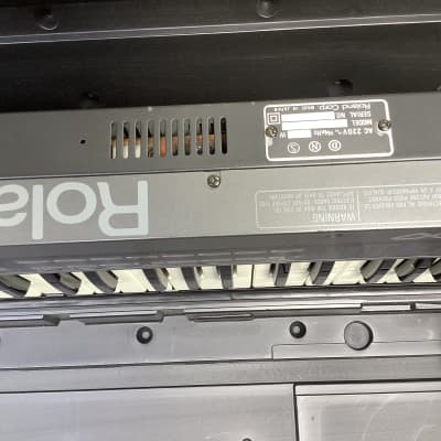 Roland Alpha Juno-1 49-Key Programmable Polyphonic Synthesizer 1985 - 1988 - Black image 6