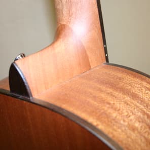Kala Parlor guitar solid cedar top w/bag natural image 6