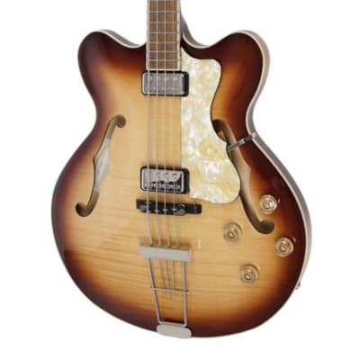 Hofner Contemporary Series 500/5 President Bass, Sunburst Finish