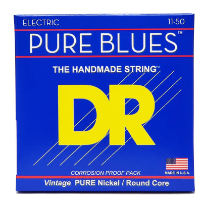 DR Strings Pure Blues Pure Nickel Electric Guitar Strings: Heavy 11-50 image 4