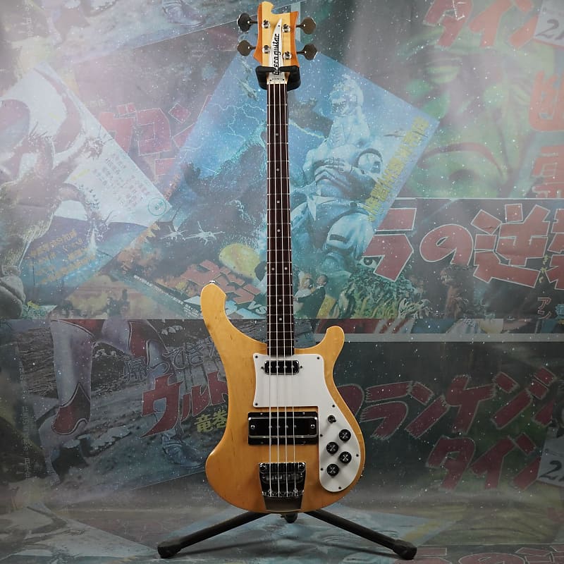 ベース GRECO RB-700 RIC BASS MATSUMOKU 1977 Greco RB-700 1977 Natural MIJ Japan FujiGen | Reverb