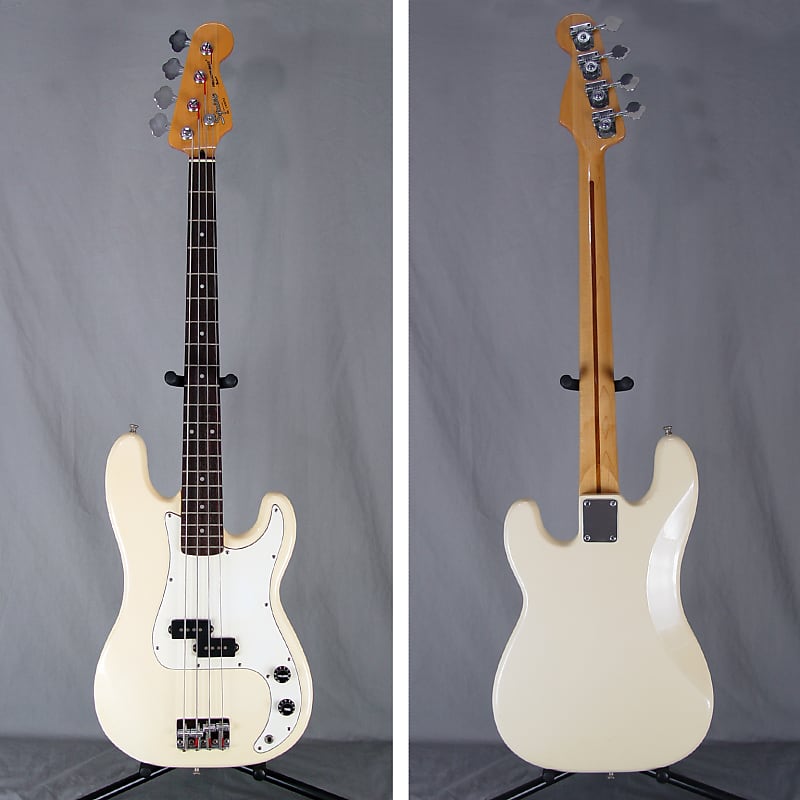 Vintage 1990's Squier Precision Bass Made In Korea E9 Series MIK