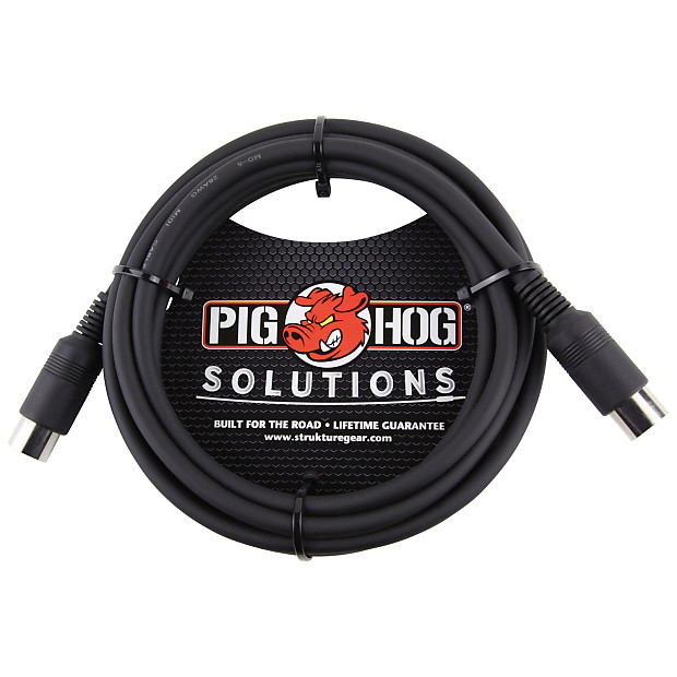 Pig Hog PMID10 MIDI Cable - 10' image 1