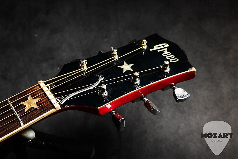 Greco Gibson J-180 70's - Cherry Sunburst | Reverb