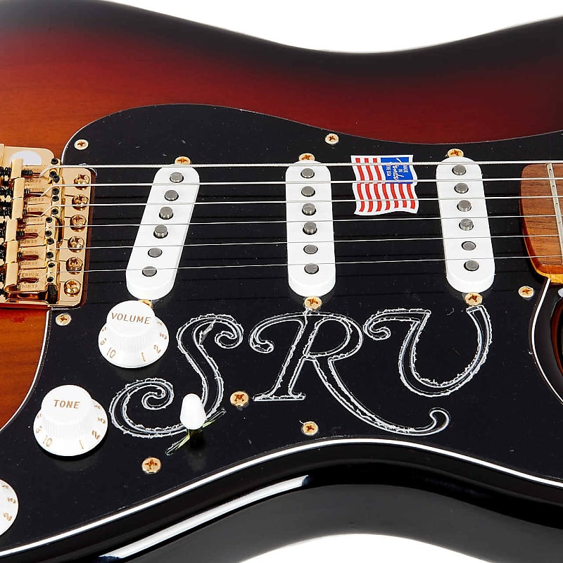Fender Stevie Ray Vaughan Stratocaster Electric Guitar imagen 6