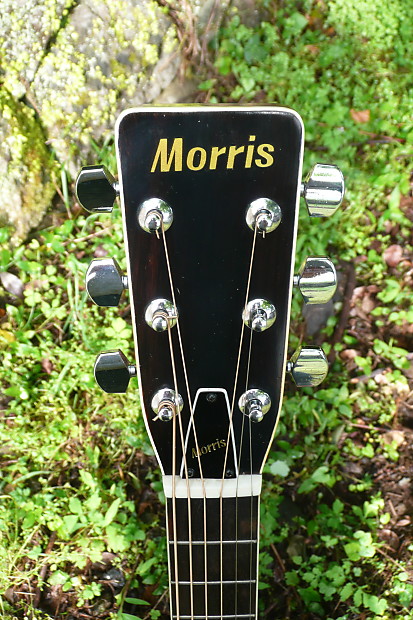 Morris F-20 OOO size guitar, Terada Gakki + Hard Case 1970's Morris F-20 OOO size guitar, Terada Gakki + Hard Case 1970's