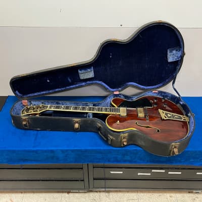 Vintage Gretsch Super Chet Hollowbody Electric Guitar 1972 with Gibson Case Project for sale