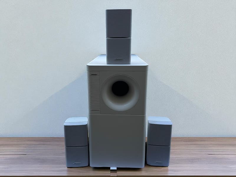 Bose Acoustimass 7 Home Theater Speaker System 3.1 Channel Subwoofer DoubleCube  			