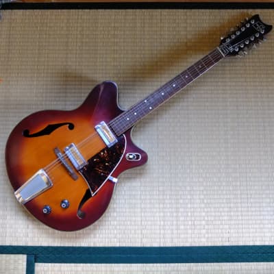 c. 1966 Guyatone MG-66 - 12-string Vintage MIJ - project! AS