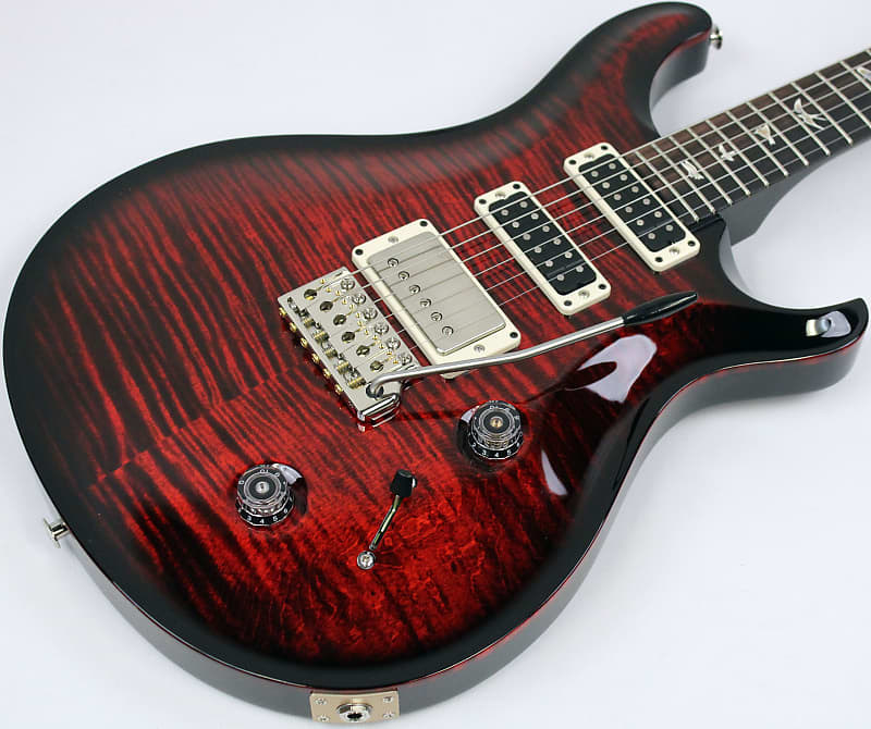 2024 PRS Studio Electric Guitar, Fire Smokeburst | Reverb