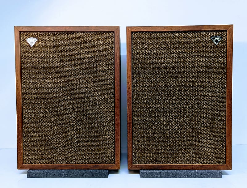 MINT Klipsch Heresy Speakers Original Boxes Manuals Sequential Must See image 1
