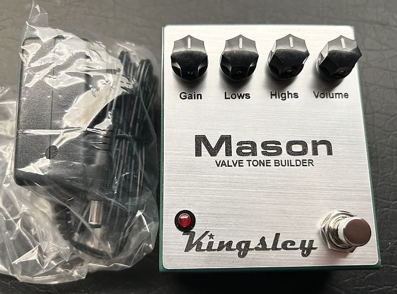 Kingsley Mason valve tone builder pedal. 2024 Reverb