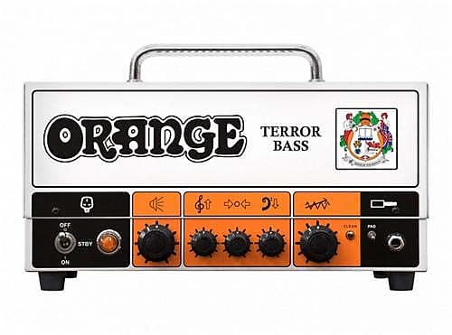 Orange Amps Terror Bass 500-Watt Hybrid Class D Lunchbox Amplifier Head image 1