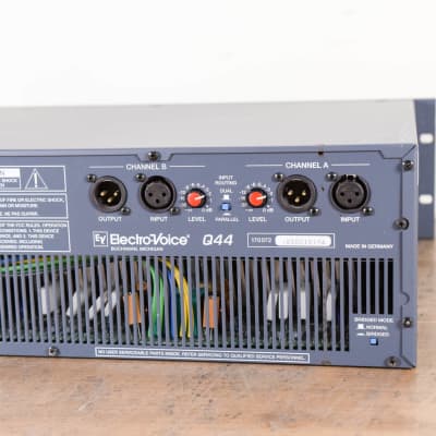 Electro-Voice (EV) Q44 Two-Channel Power Amplifier (church owned) CG00VCC image 5