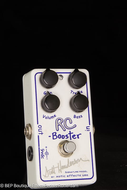 Xotic Effects RC Booster Scott Henderson Chrome Effect Pedal