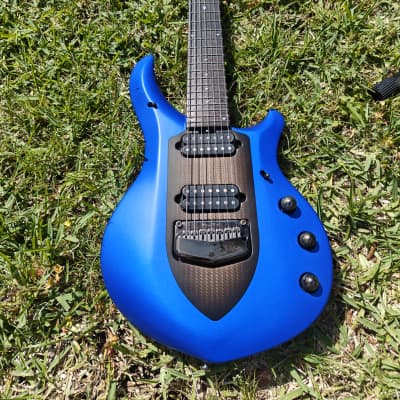 Ernie Ball Music Man John Petrucci Signature Majesty 7 2014 Siberian Sapphire for sale