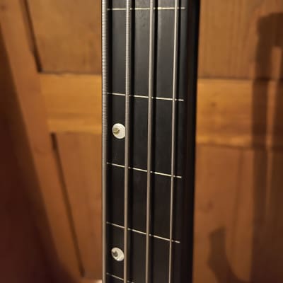 Edwards Forest Bass neck through fretless Mid 2000 - Natural image 5