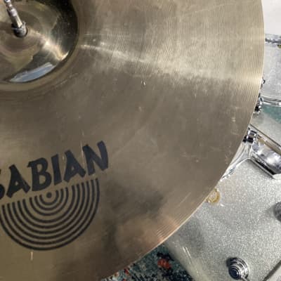 Russ McKinnon's (Barry Manilow, Tower of Power) Sabian 18" XSR Fast Crash Cymbal 1382g 1999 image 15