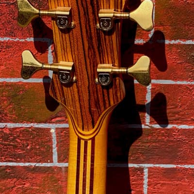 Alembic Series II SSB Short Scale Bass 1980 Zebrawood "Stanley Clarke's" Favorite ! image 6