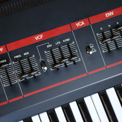 1983 Roland Juno-6 61-Key Polyphonic Synthesizer image 4