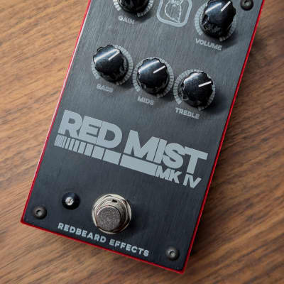 Reverb.com listing, price, conditions, and images for redbeard-effects-red-mist-mkiv