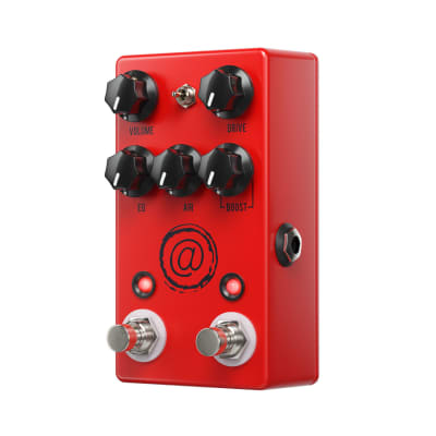 JHS @ The AT+ Plus (Andy Timmons) Drive V2 overdrive effects Pedal - Red image 3