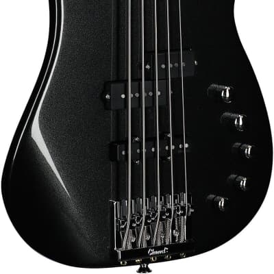 Charvel Pro-Mod San Dimas Bass PJ V Electric Bass, 5-String, Metallic Black image 8