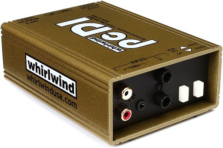 Whirlwind pcDI 2-channel Passive A/V Direct Box image 1