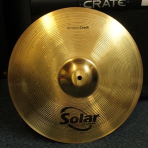 Solar by SABIAN 16\"/41cm Crash シンバル DISC Sabian Solar 16