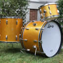 1962 Pre-Serial Ludwig Gold Sparkle Super Classic Drum Set 13/16/22