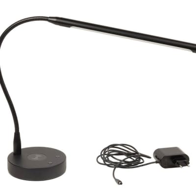 Stagg LED Battery-Powered Piano Lamp - Black - SPLED 15-1 BK 