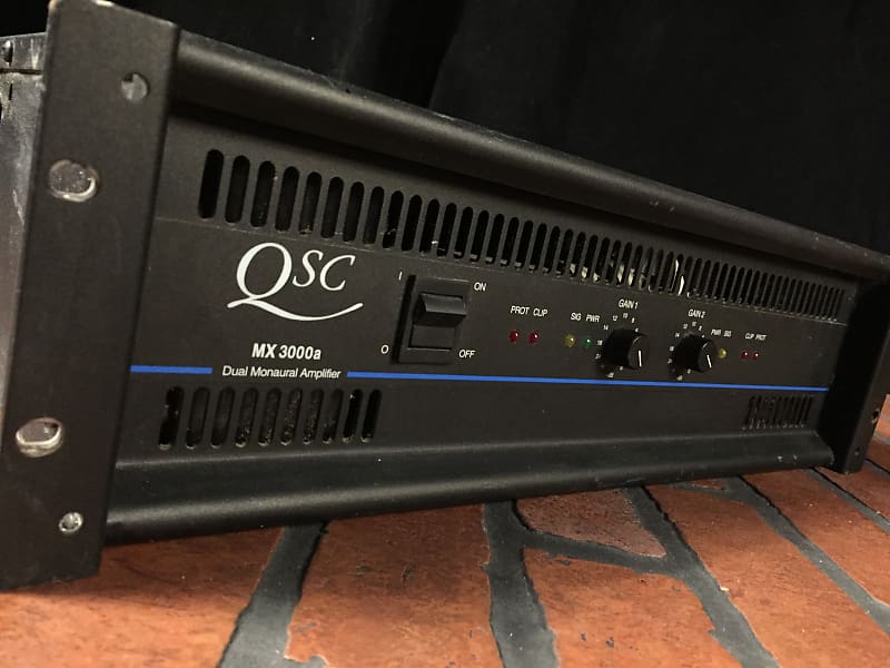QSC MX3000A PA Power Amplifier