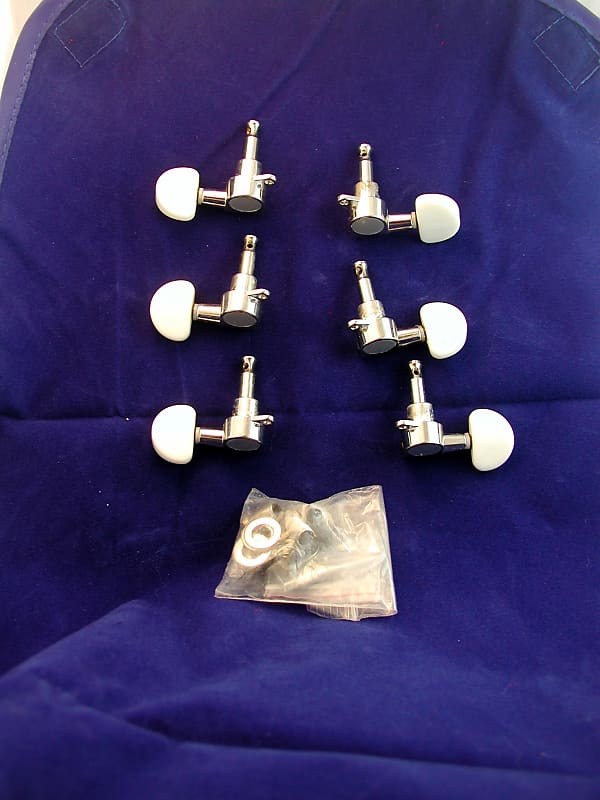 JinHo Wilkinson Style Guitar Tuners , 3X3, Chrome Reverb