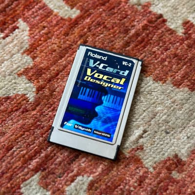 Roland V-Card VC-2 VariOS Vocal Designer for V-Synth