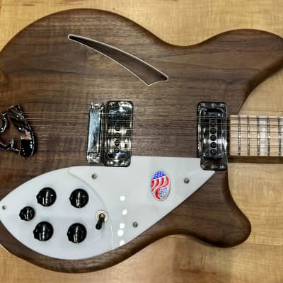 Rickenbacker 360/12W 12-string Electric Guitar Walnut (Natural Brown) image 4
