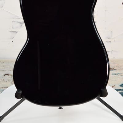 Squier Short Scale Bronco Electric Bass Guitar Black image 2